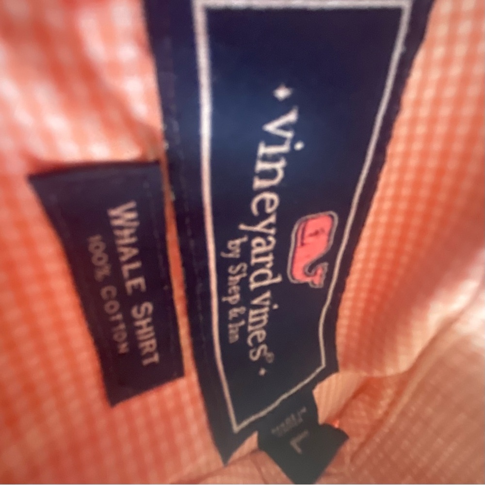 Vineyard Vines Light Pink Casual Button-Down Shirt - Picture 4 of 4